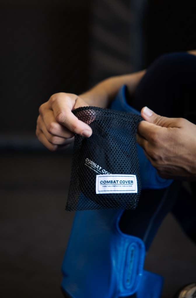 Mesh bag open