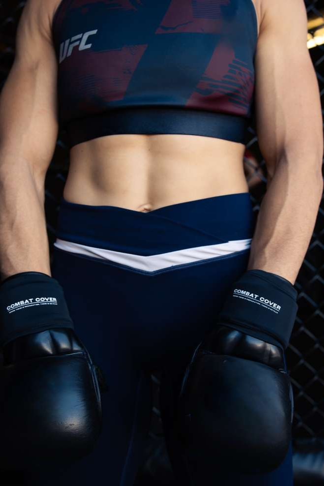 No more velcro scratches — Combat Cover in use